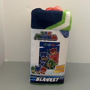 PJ Masks Super Soft Plush Throw Blanket 62”x90” Hasbro Kids